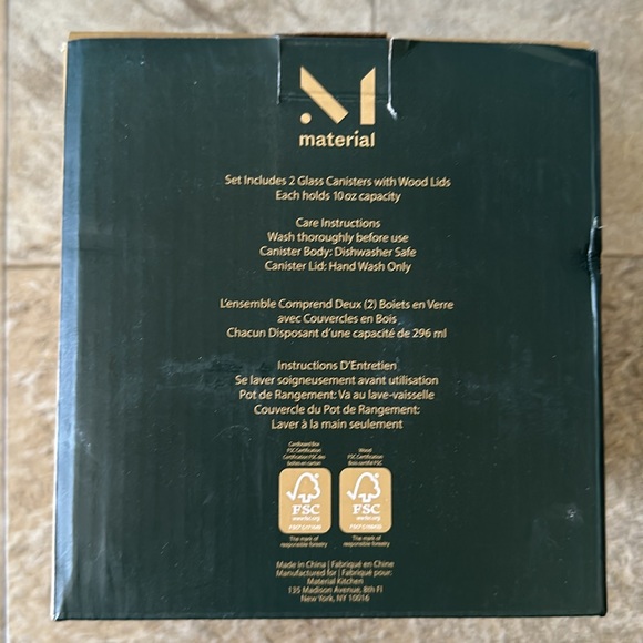 Material kitchen stacking containers - Picture 3 of 3